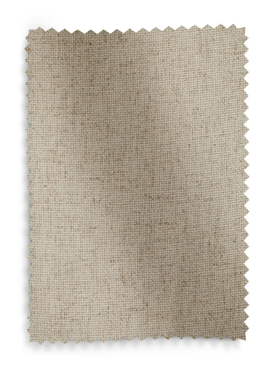 Next Soft Weave Linen Blend Blackout/Thermal Eyelet Curtains Natural Best