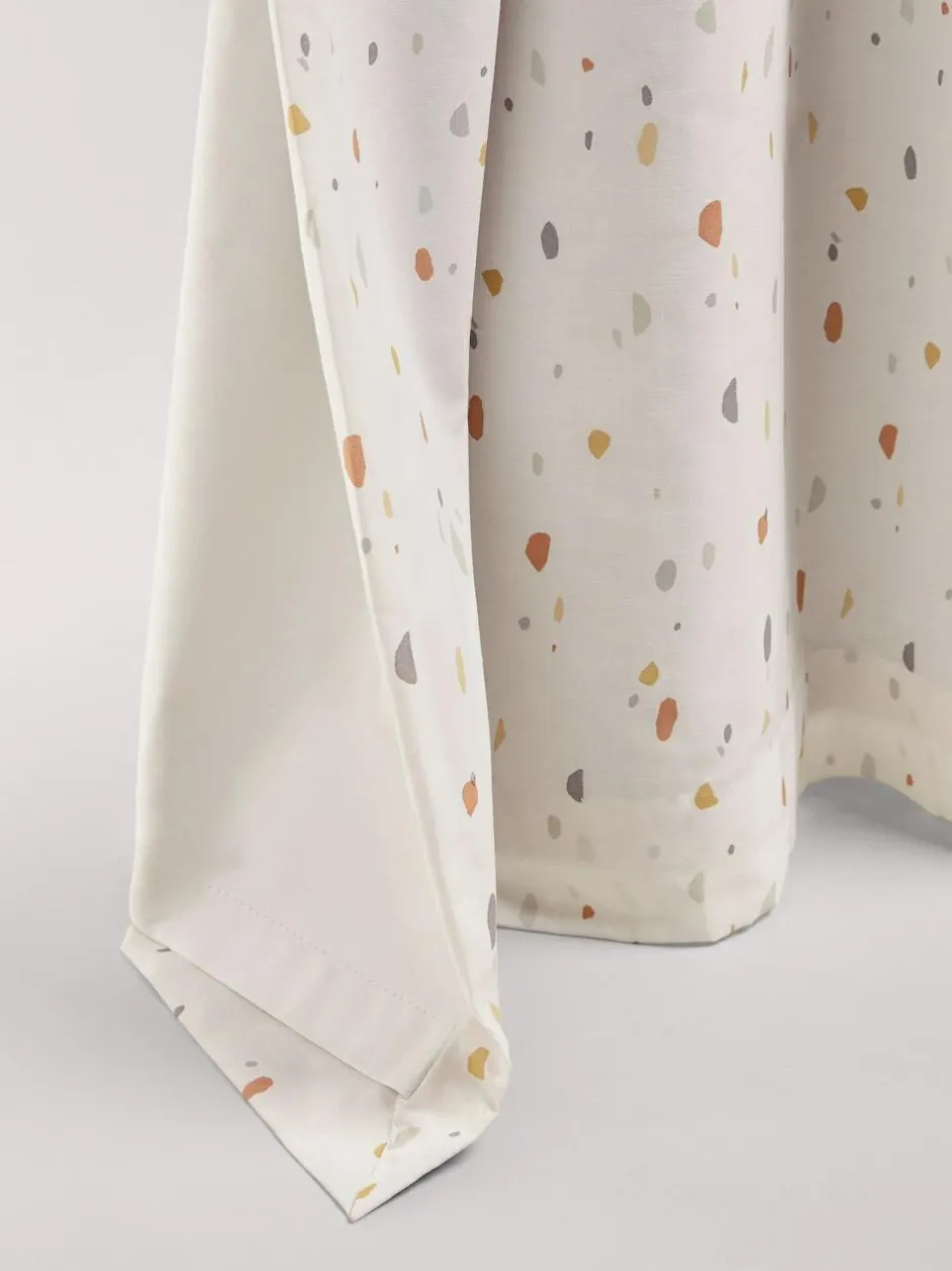 Next Natural Terrazzo Eyelet Blackout Curtains Hot