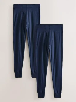 Next 2 Pack Thermal Leggings Navy Discount