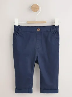 Next Baby Chino Trousers (0mths-2yrs) Navy