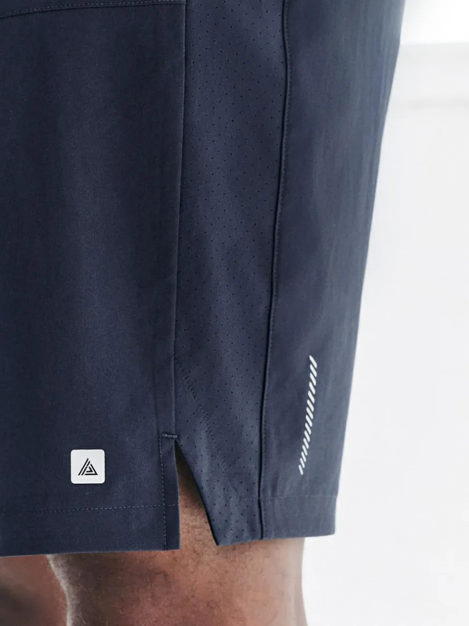 Next 9 Inch Active Gym Sports Shorts Navy Blue New