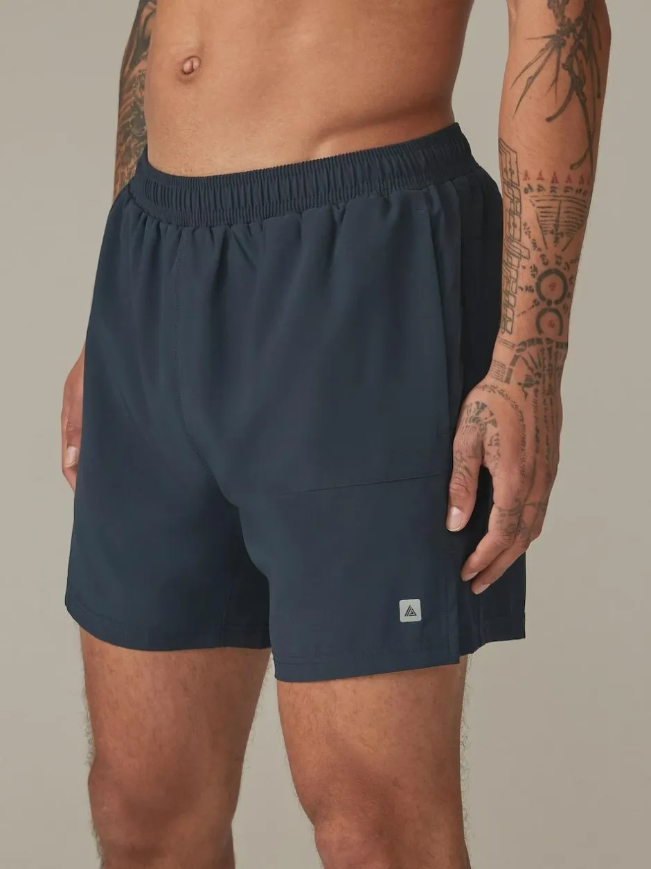 Next 7 Inch Active Gym Sports Shorts Navy Blue Sale