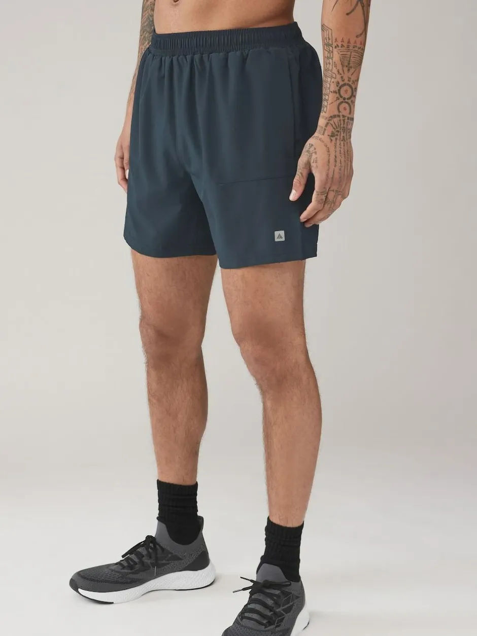 Next 7 Inch Active Gym Sports Shorts Navy Blue Sale