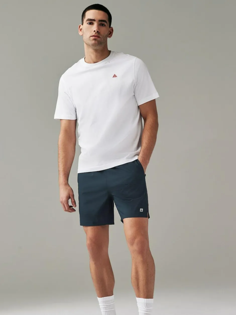 Next 7 Inch Active Gym Sports Shorts Navy Blue Sale