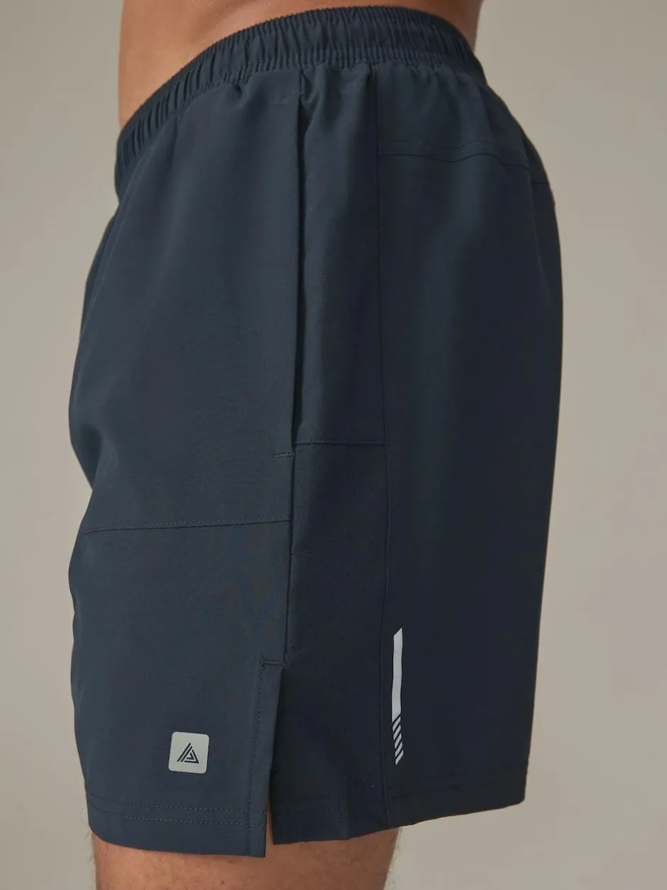 Next 7 Inch Active Gym Sports Shorts Navy Blue Sale