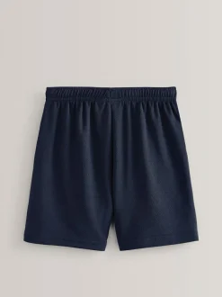 Next 2 Pack Sports Shorts (3-16yrs) Navy Blue Sale