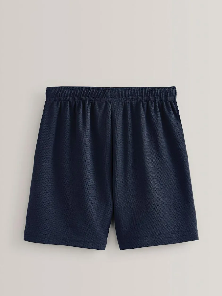 Next 2 Pack Sports Shorts (3-16yrs) Navy Blue Sale