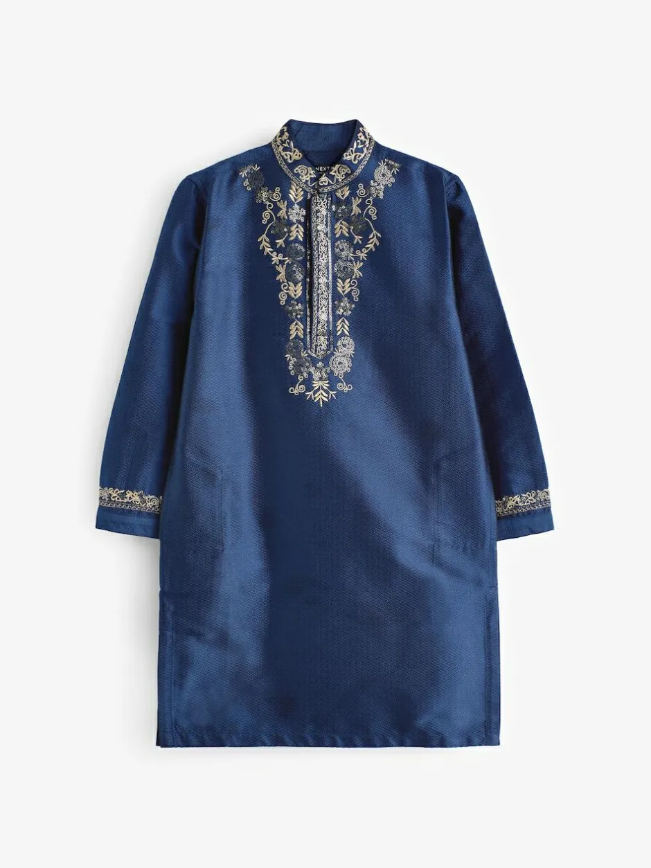 Next Navy Blue Eid Kurta (3mths-16yrs) Outlet