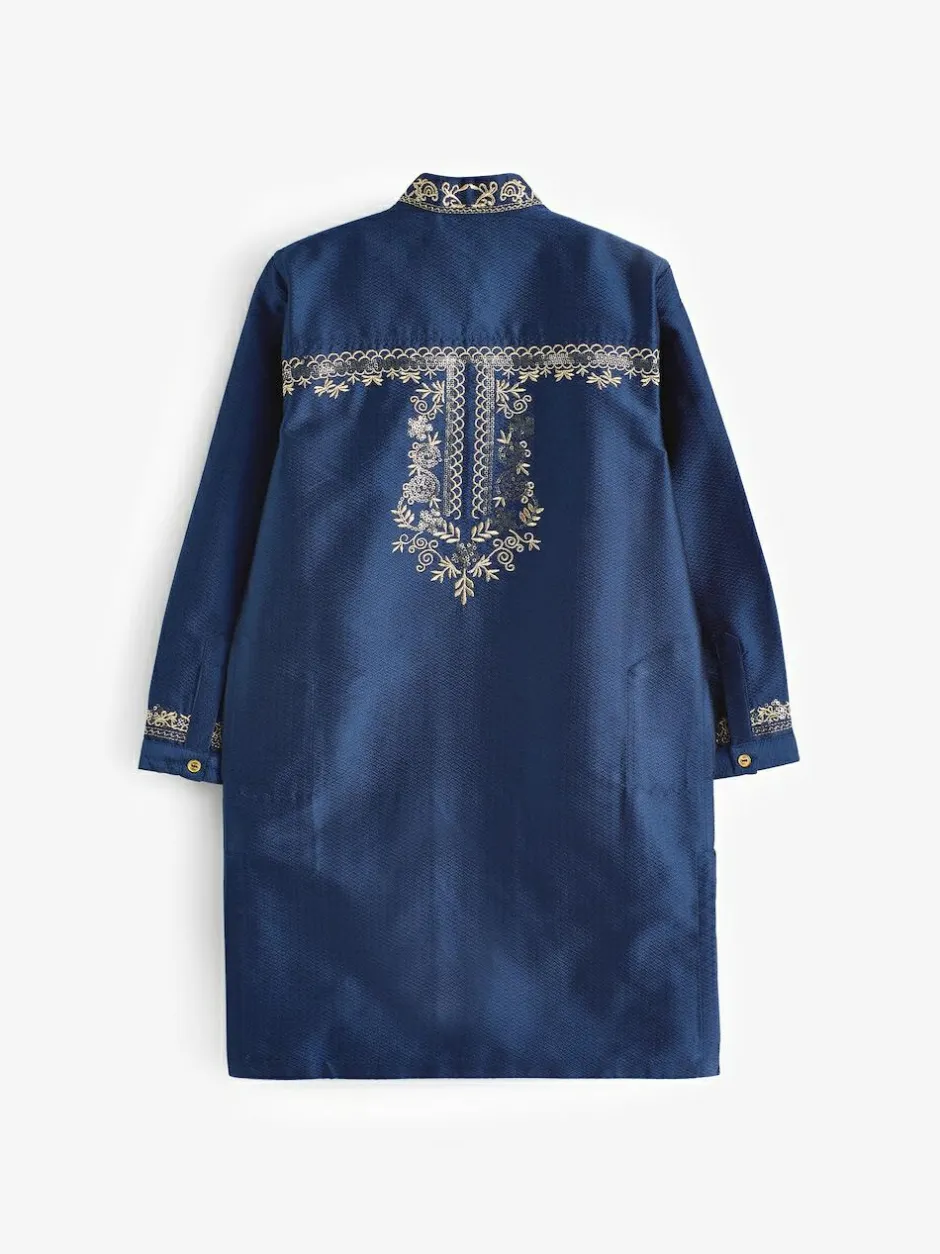 Next Navy Blue Eid Kurta (3mths-16yrs) Outlet