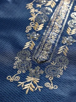 Next Navy Blue Eid Kurta (3mths-16yrs) Outlet