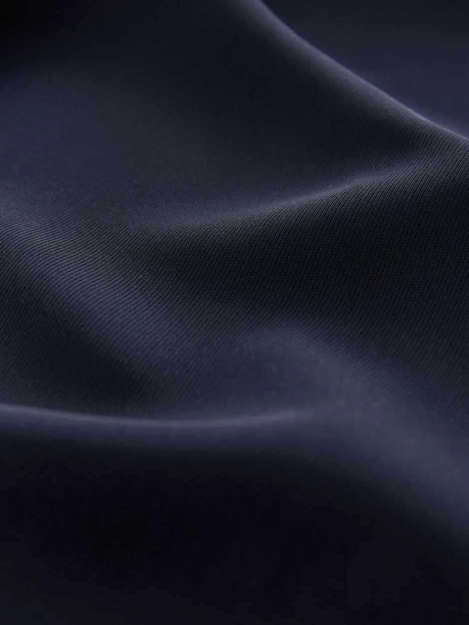 Next Elastic Back Wide Leg Trousers Navy Blue Sale