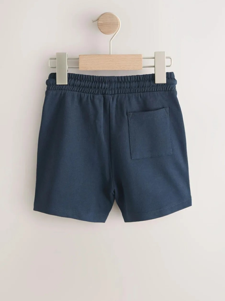 Next Navy Blue Jersey Shorts (3mths-7yrs) Online