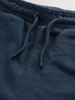 Next Navy Blue Jersey Shorts (3mths-7yrs) Online