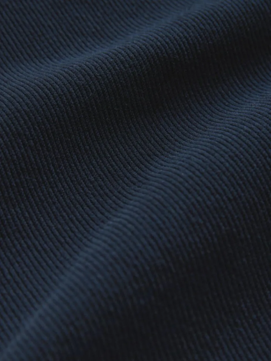 Next Navy Blue Jersey Twill Popper Shacket New