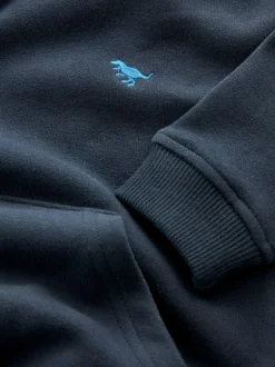 Next Long Sleeve Soft Touch Hoodie (3mths-7yrs) Navy Blue Hot