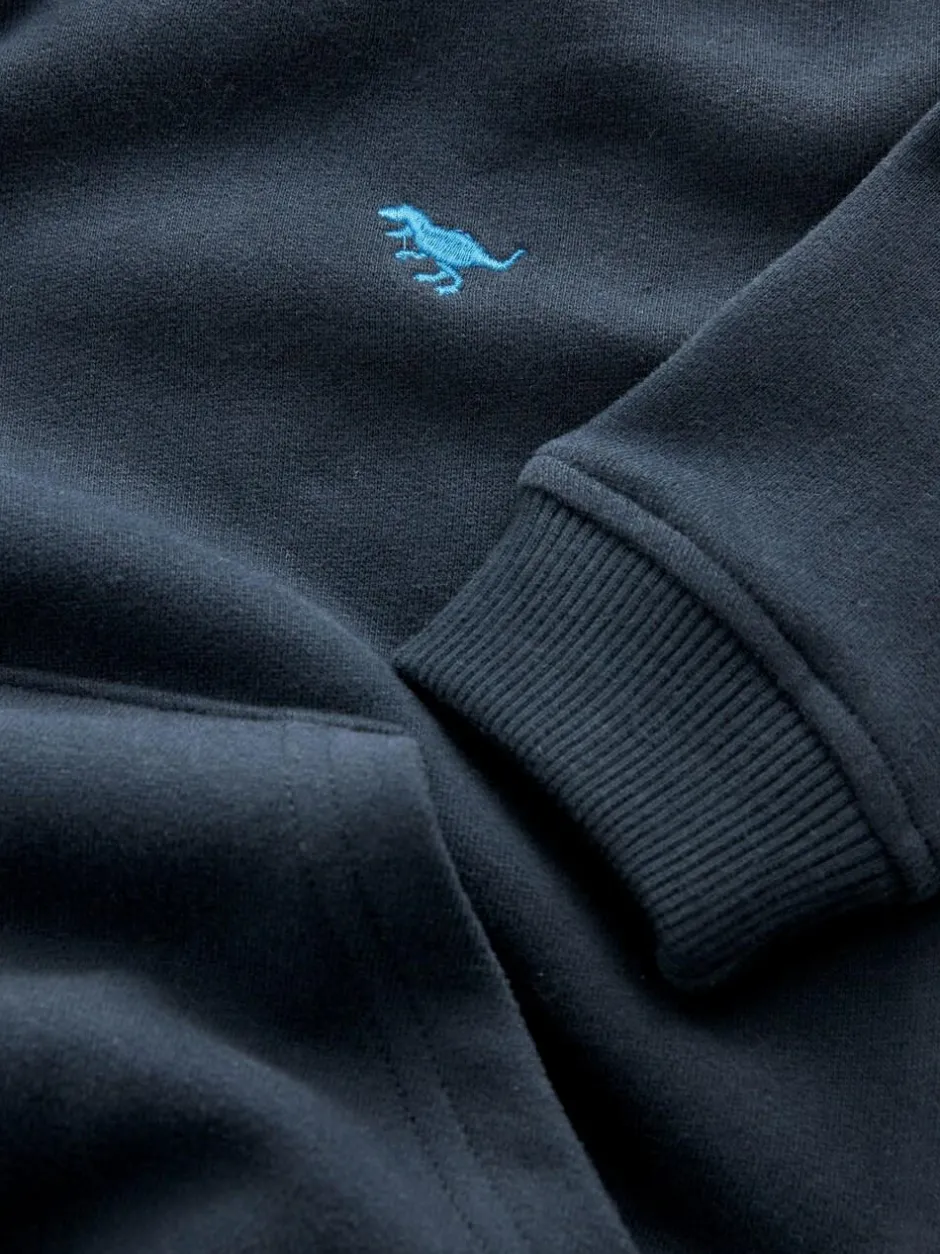 Next Long Sleeve Soft Touch Hoodie (3mths-7yrs) Navy Blue Hot