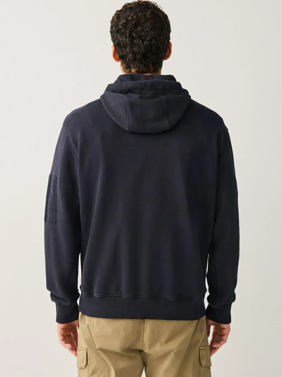 Next Overhead Hoodie Utility Navy Blue Outlet
