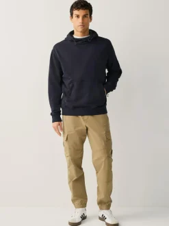 Next Overhead Hoodie Utility Navy Blue Outlet