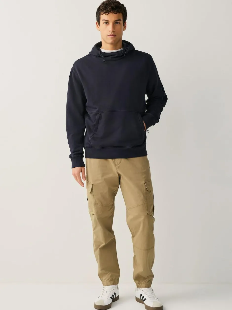 Next Overhead Hoodie Utility Navy Blue Outlet