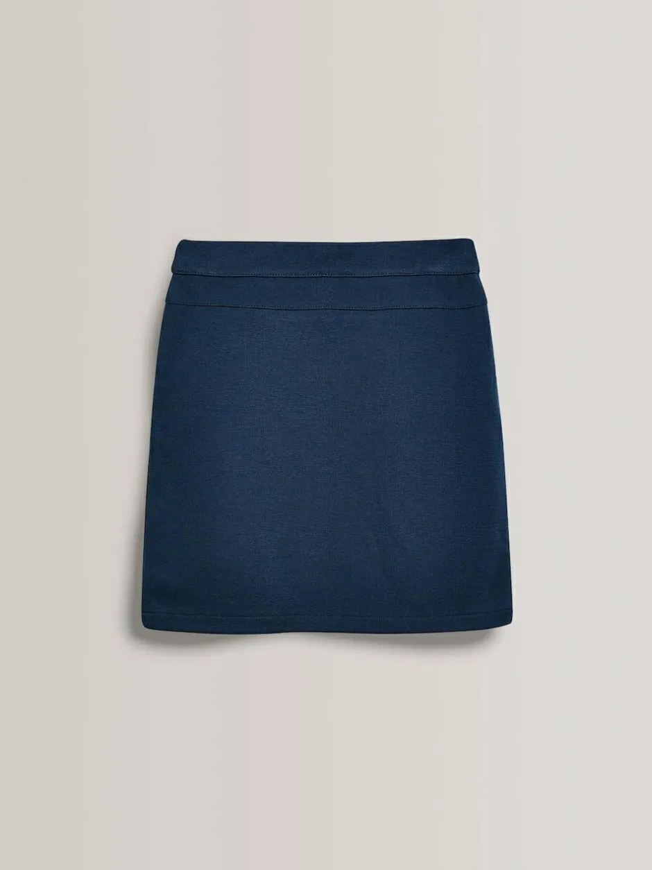 Next Pull-On Jersey Stretch School Pencil Skirt (3-18yrs) Navy Blue Discount