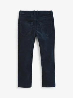 Next Regular Fit Corduroy Trousers (3-16yrs) Navy Blue Sale
