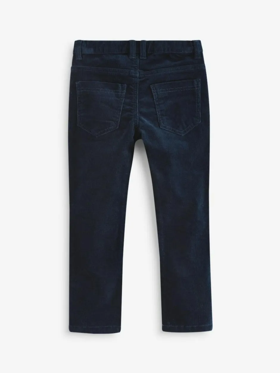 Next Regular Fit Corduroy Trousers (3-16yrs) Navy Blue Sale