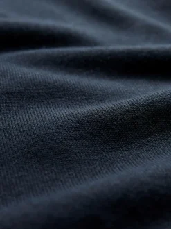 Next Regular Fit Cotton Rich Cardigan Navy Blue Hot