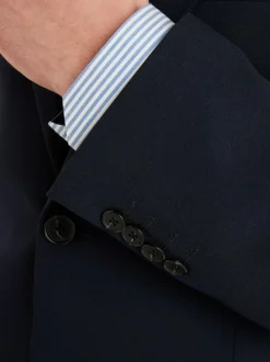 Next Regular Fit Essential Suit Jacket Navy Blue New