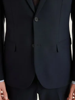 Next Regular Fit Essential Suit Jacket Navy Blue New