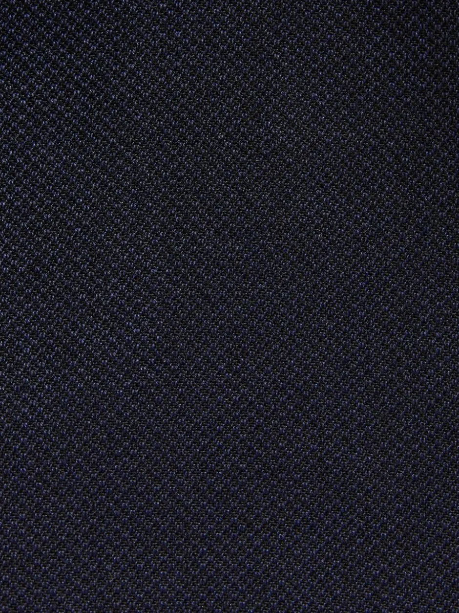Next Navy Blue Regular Fit Textured Suit Jacket Hot