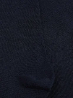 Next Navy Blue Regular Length 3 Pack Cotton Rich School Tights Best