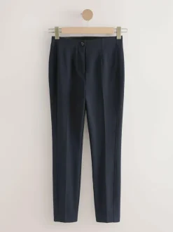 Next Sculpting Military Trousers Navy Blue Outlet