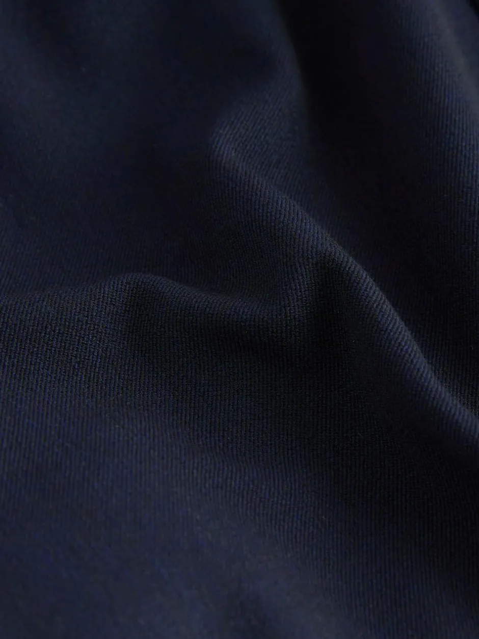 Next Sculpting Military Trousers Navy Blue Outlet