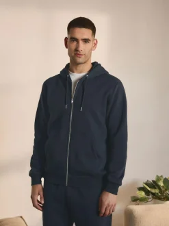 Next Navy Blue Single Hoodie Discount