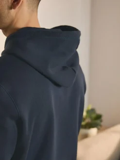 Next Navy Blue Single Hoodie Discount