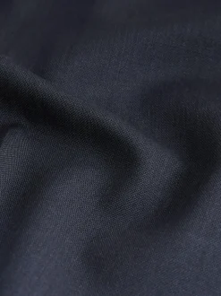 Next Slim Fit Slim Fit Signature Nova Fides 100% Italian Wool Suit Trousers Navy Blue