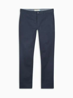Next Navy Blue Slim Fit Stretch Chinos Trousers Discount