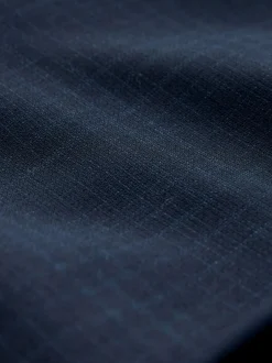 Next Slim Ft Check Suit Jacket Navy Blue Best