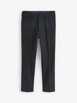 Next Navy Blue Suit Trousers (12mths-16yrs) New