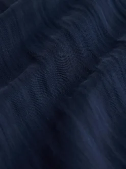 Next Superwide Pleated Trousers Navy Blue Best