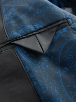 Next Textured Velvet Blazer (3-16yrs) Navy Blue Sale