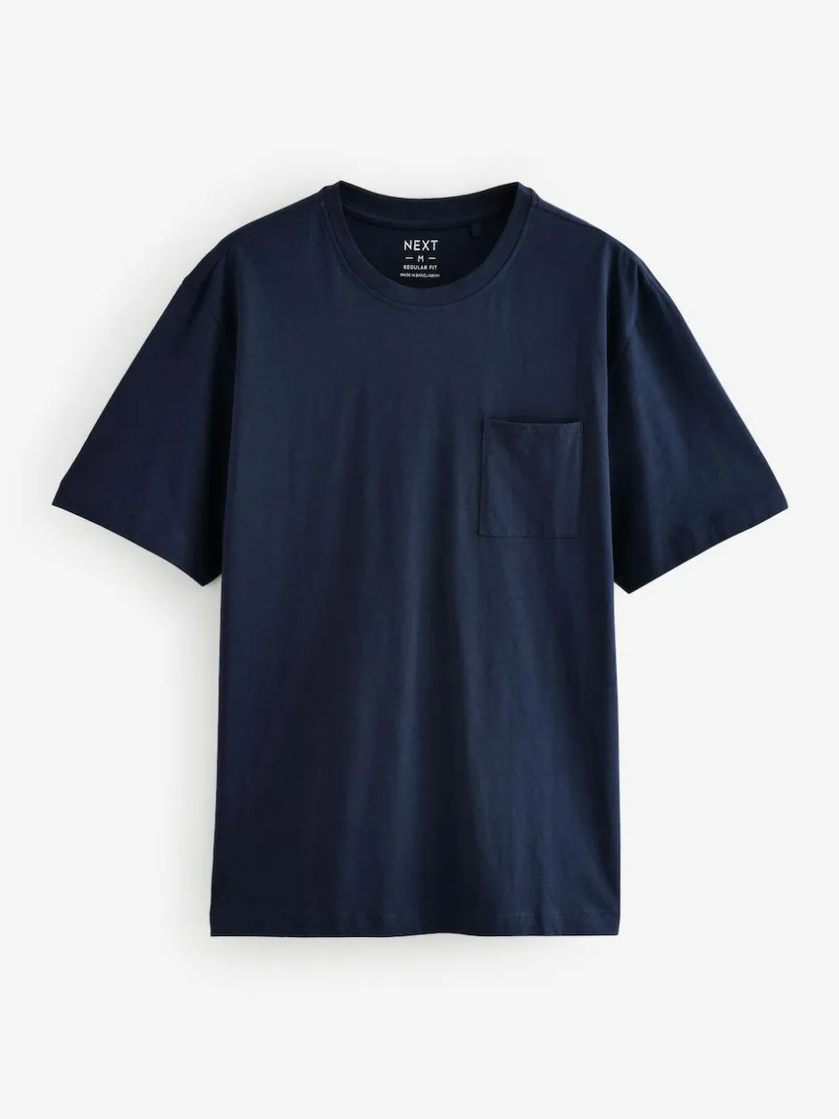 Next Navy Blue/Grey Jersey Short Pyjamas Set 2 Pack Clearance