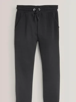 Next 3 Pack Soft Jersey Regular Fit Joggers (3-16yrs) Navy Blue/Grey/Black Sale