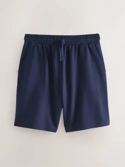 Next Loopback Soft Touch Shorts 3 Pack Navy Blue/Grey/Black Outlet