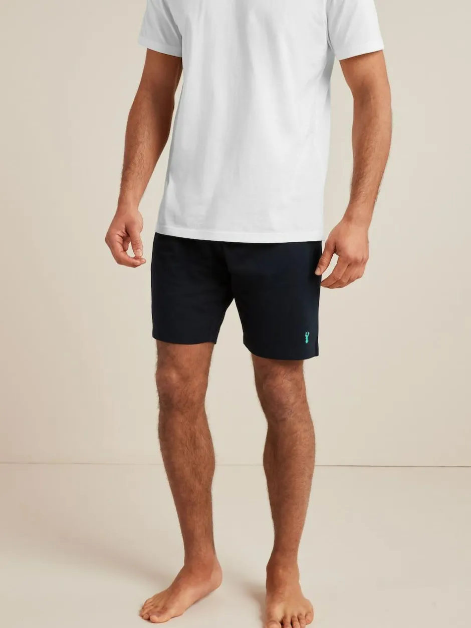 Next Loopback Soft Touch Shorts 3 Pack Navy Blue/Grey/Black Outlet