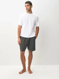 Next Loopback Soft Touch Shorts 3 Pack Navy Blue/Grey/Black Outlet