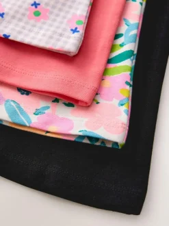 Next 4 Pack Flared Leggings (3-16yrs) Navy Blue/Pink Floral Online