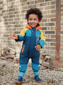 Next Waterproof Snowsuit (3mths-7yrs) Navy Colourblock Online