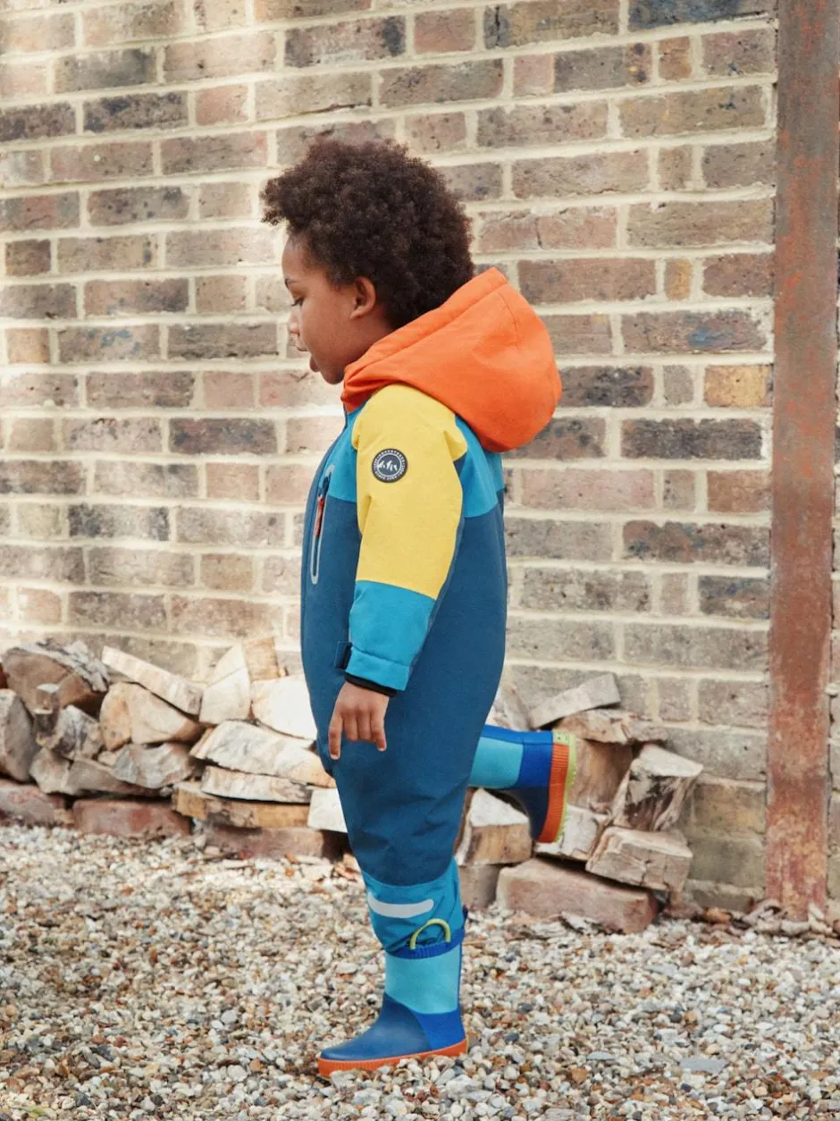 Next Waterproof Snowsuit (3mths-7yrs) Navy Colourblock Online
