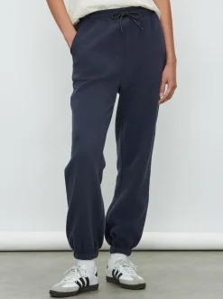 Next Essential Cuffed Jersey Joggers Navy Sale